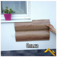 Металлосайдинг Блок Хаус/Доска Ольха глянец