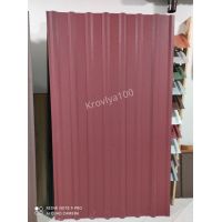 Профнастил вишневый  ПК 20 мм 0.47 мм 2 м Ral 3005  кровельный  матовый